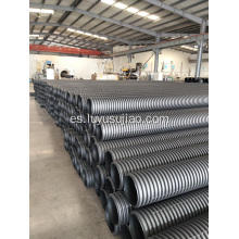 Tubo corrugado de doble pared de PE para drenaje de edificios